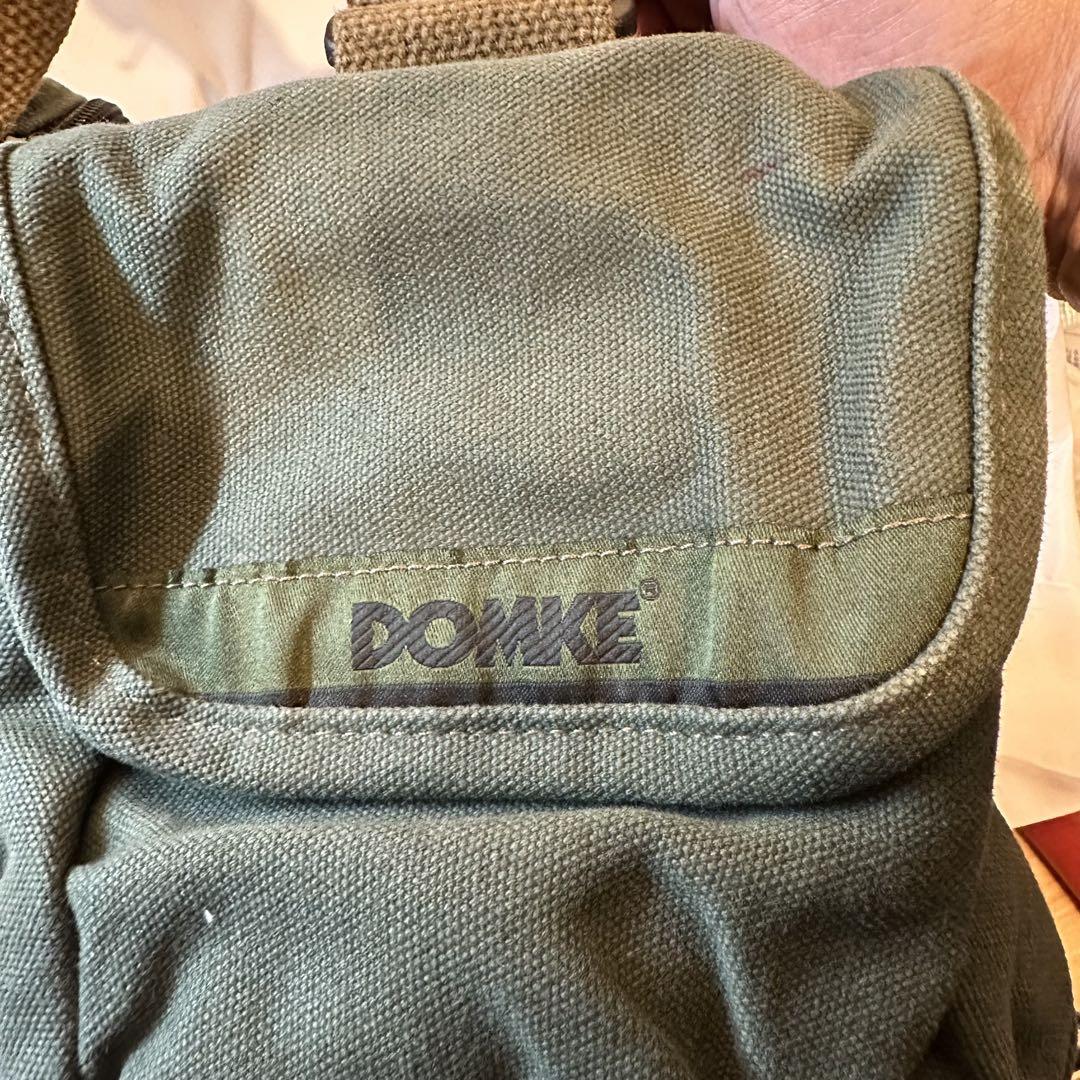 Domke ヘリテージ ショルダーバッグ カメラケース、グリーン　USA