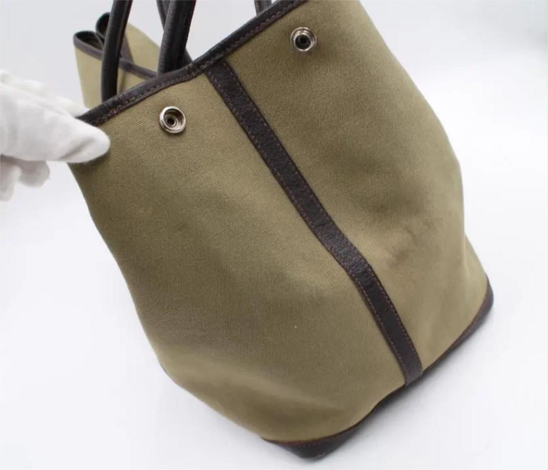 特価低価 HERMES エルメス ガーデンパーティPM トートバッグ pshaT-m60583234207 国産豊富な