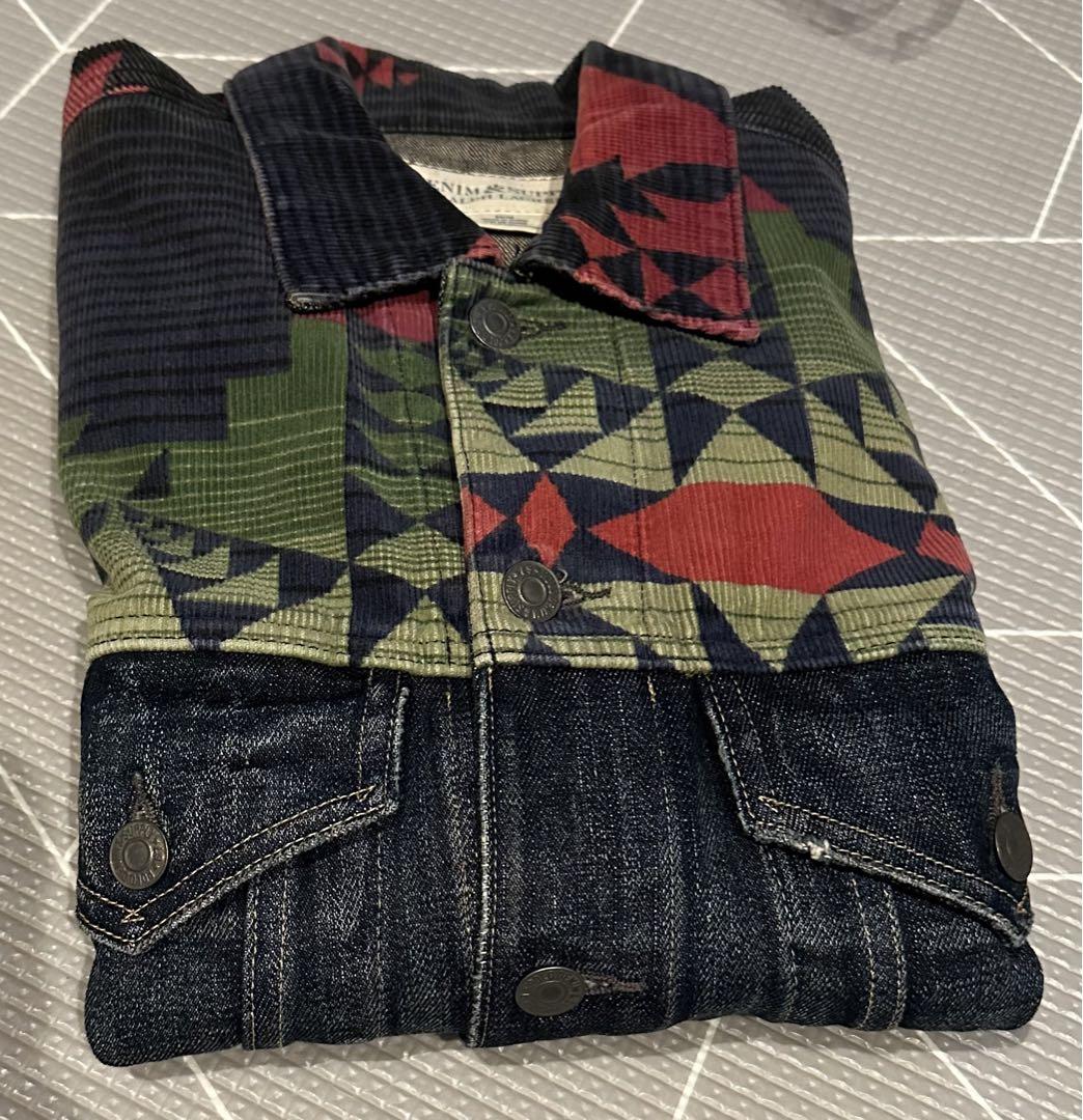 サマーセール ミニグランド バンドル Ralph Lauren デニムアンドサプライデニムジャケット 幾何学模様 ジャケット・アウター