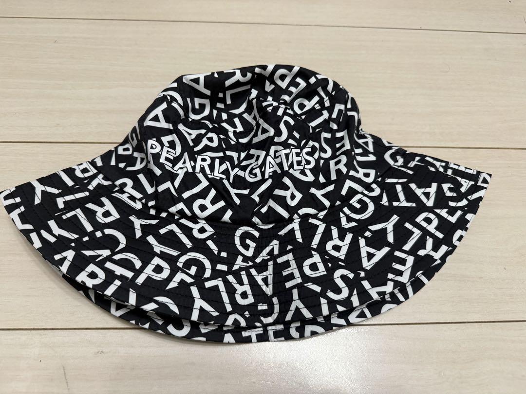 パーリーゲイツ◾️レインハット◾️ ロゴ柄