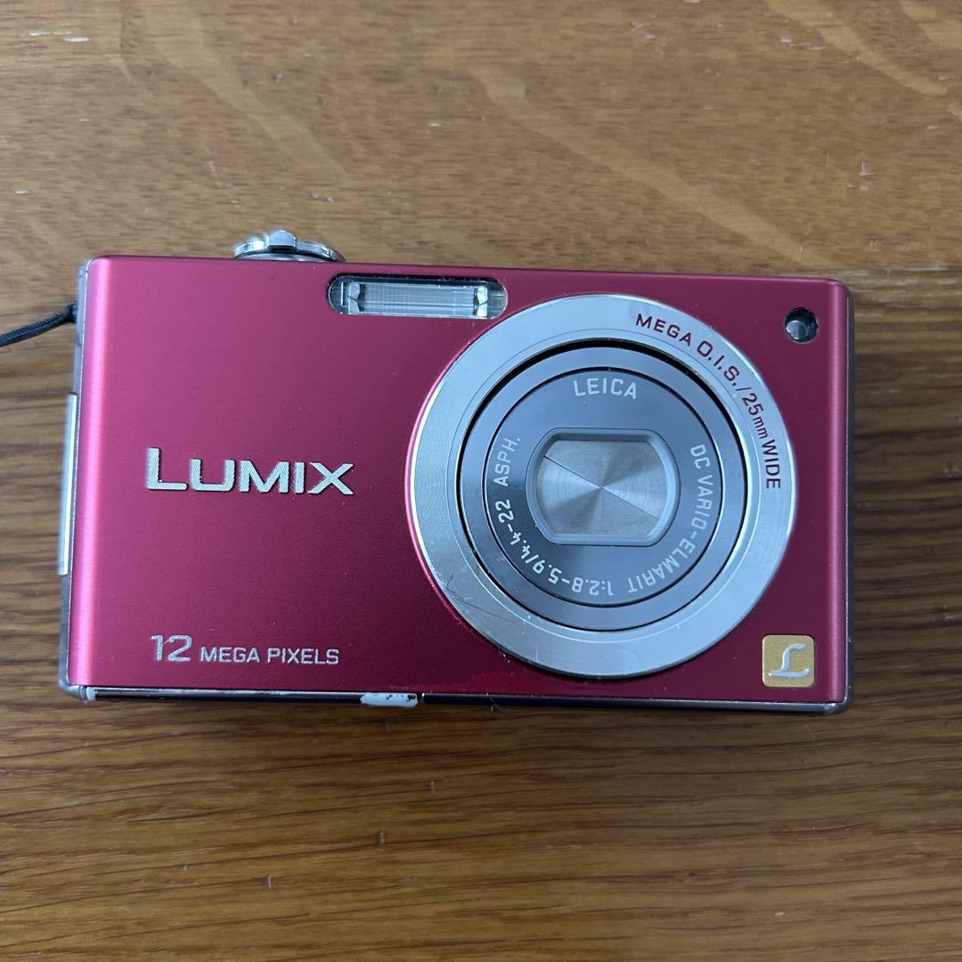 Panasonic LUMIX DMC-FX40 デジカメ ピンク 本体 - メルカリ