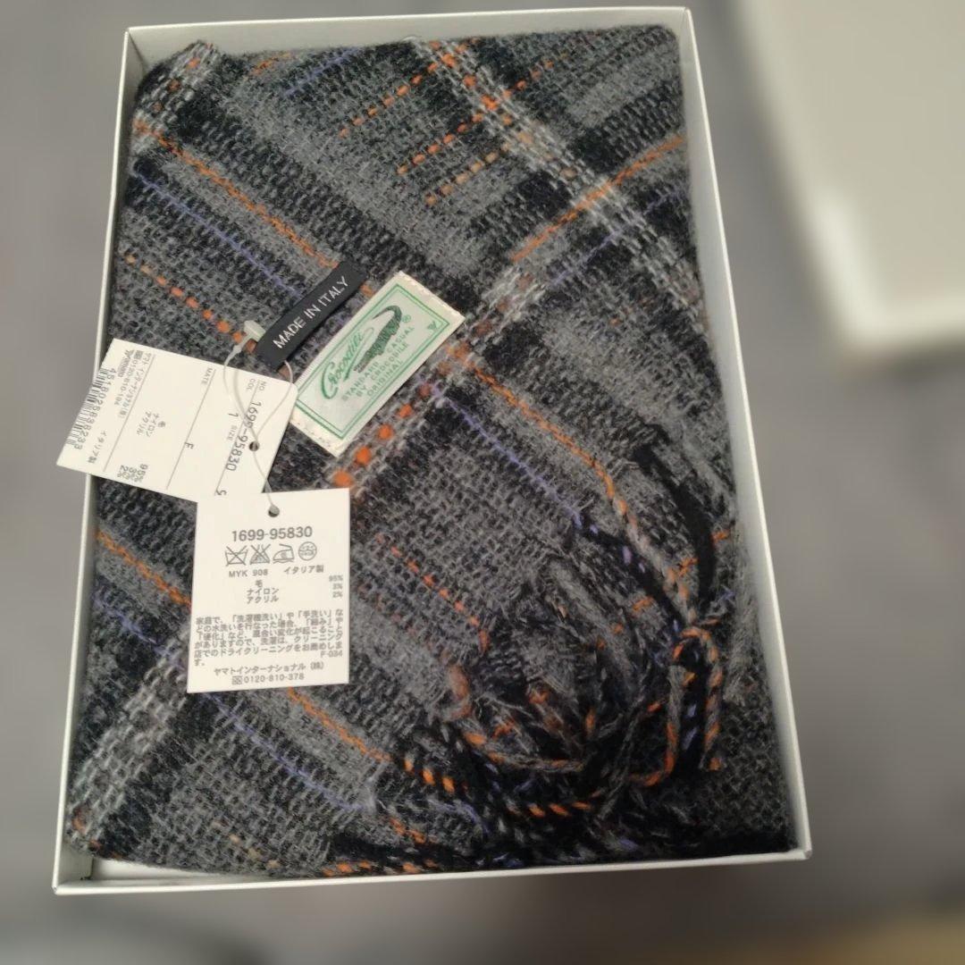 Crocodile イタリア製 マフラー 1699-95830