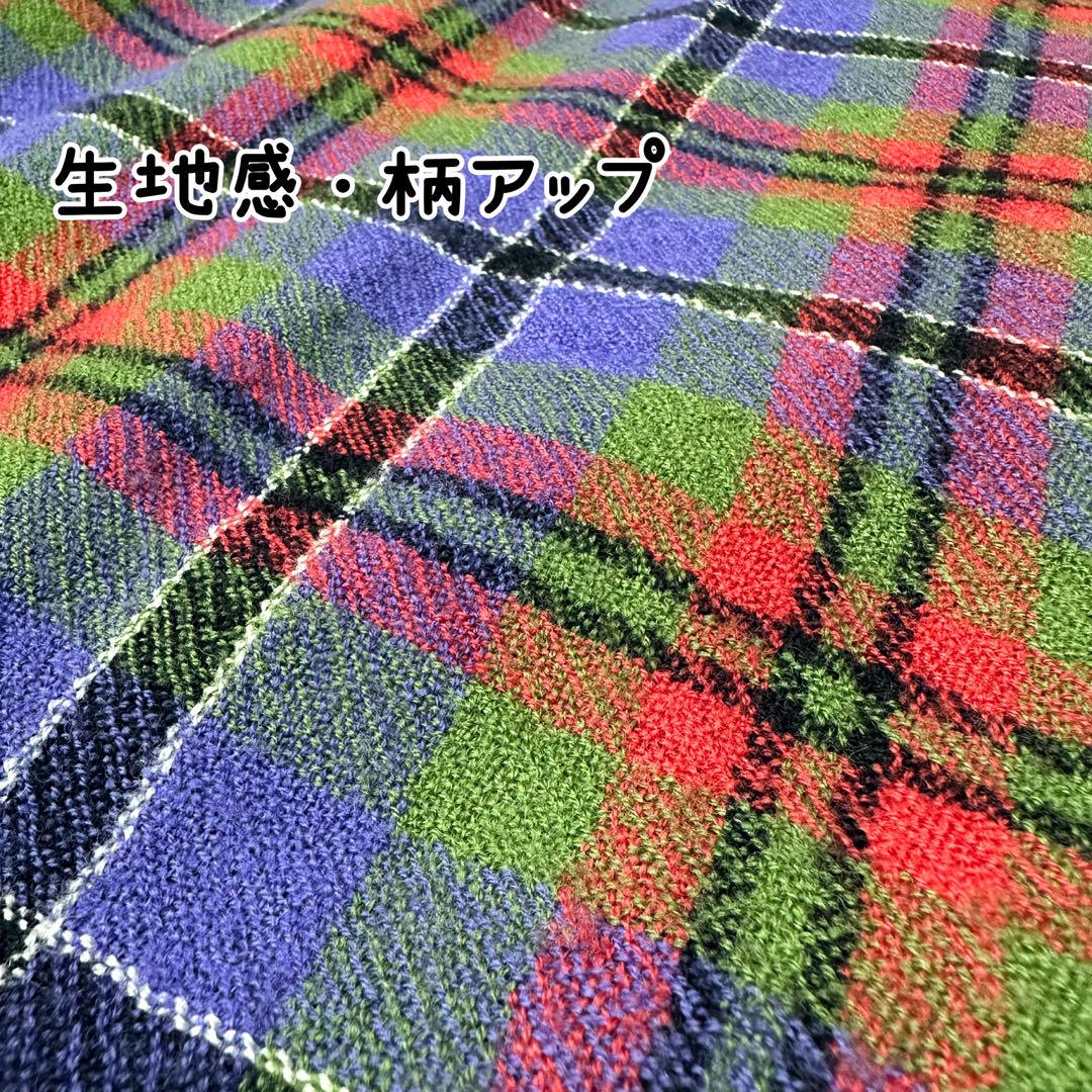 Vivienne Westwood レザーパッチ 大判 ストール ブランケット