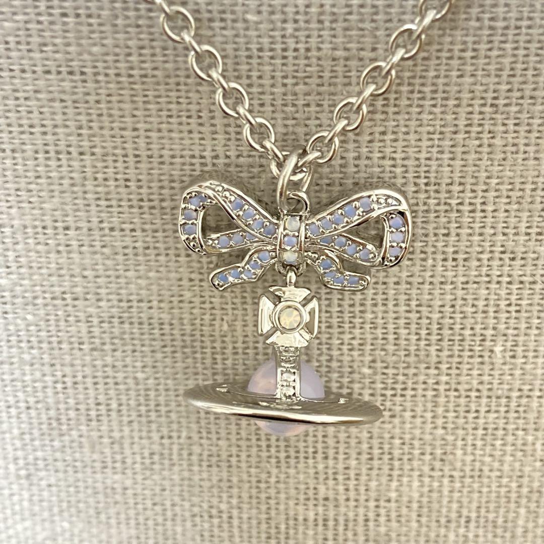 Vivienne Westwood OCTAVIEネックレス　クリームパープル