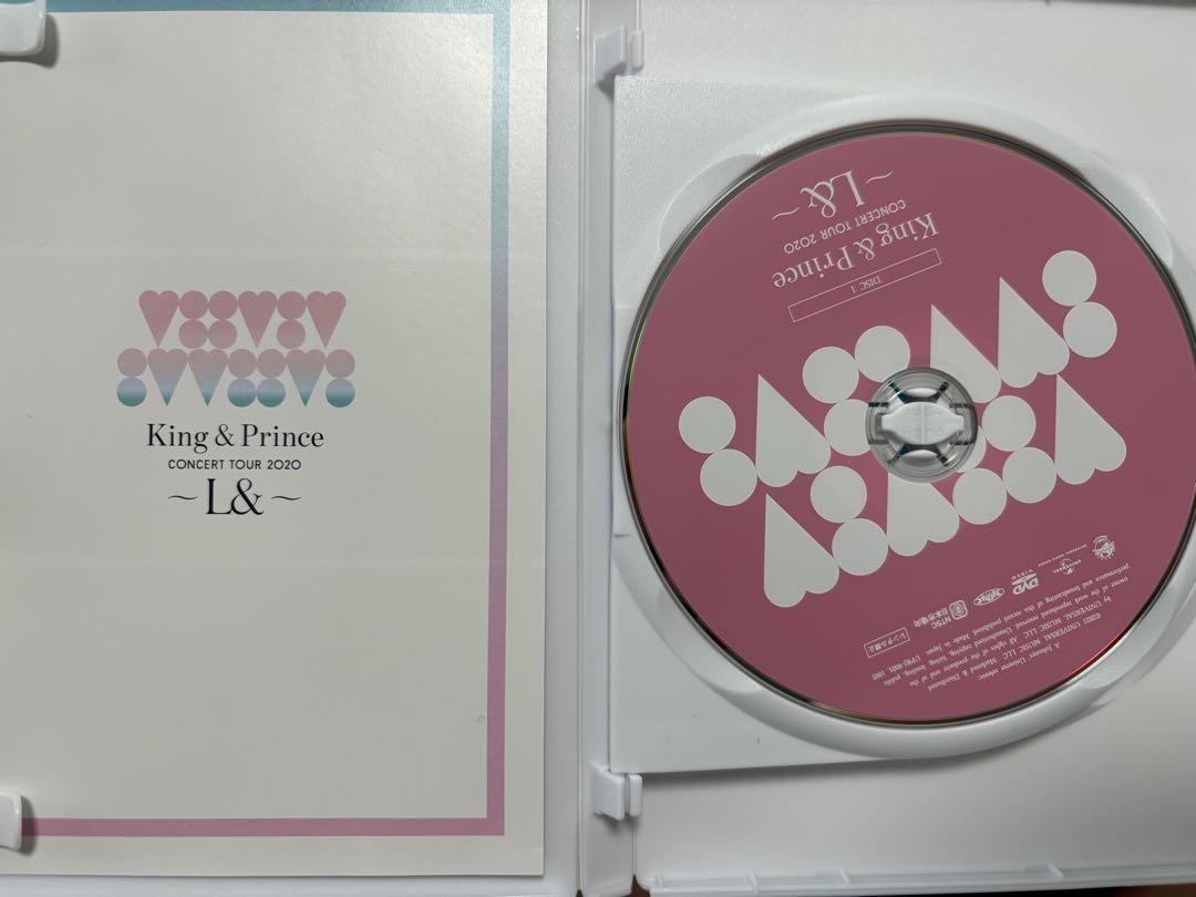 Amazon.co.jp: King & Prince CONCERT TOUR 2020 ~L&~(初回限定
