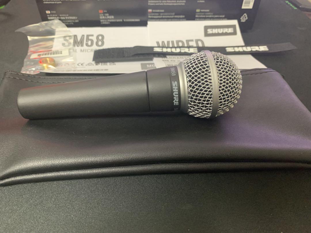 SHURE SM58 ダイナミックマイク 美品