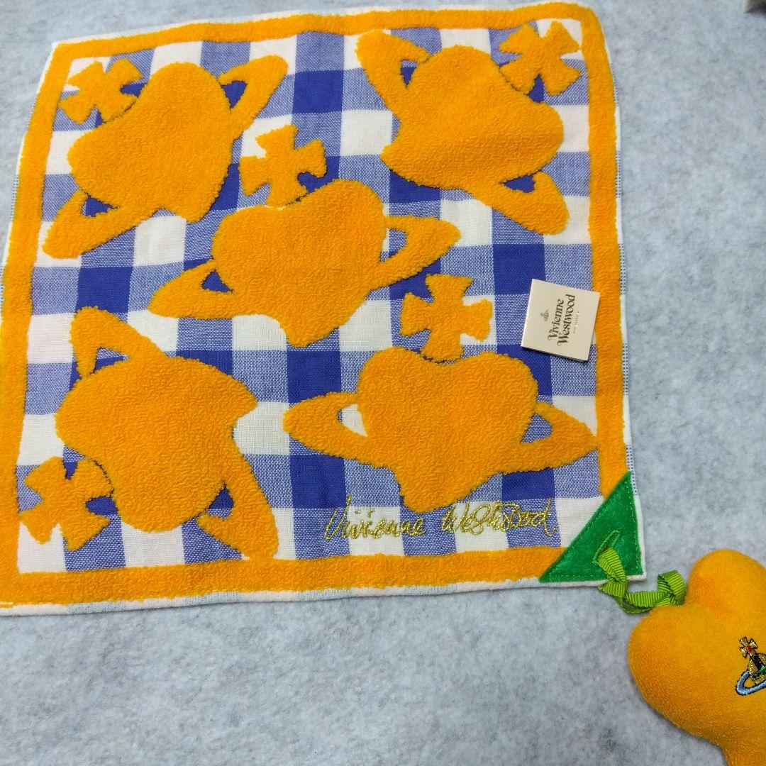 【即日発送】 ④ タオルハンカチ 2枚 マスコット ヴィヴィアンウエストウッド 小物