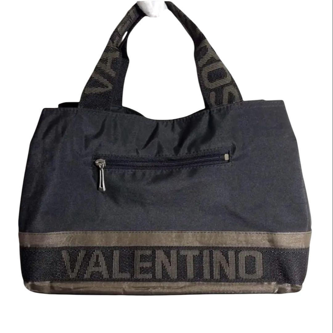 VALENTINO ブラック ハンドバッグ - メルカリ