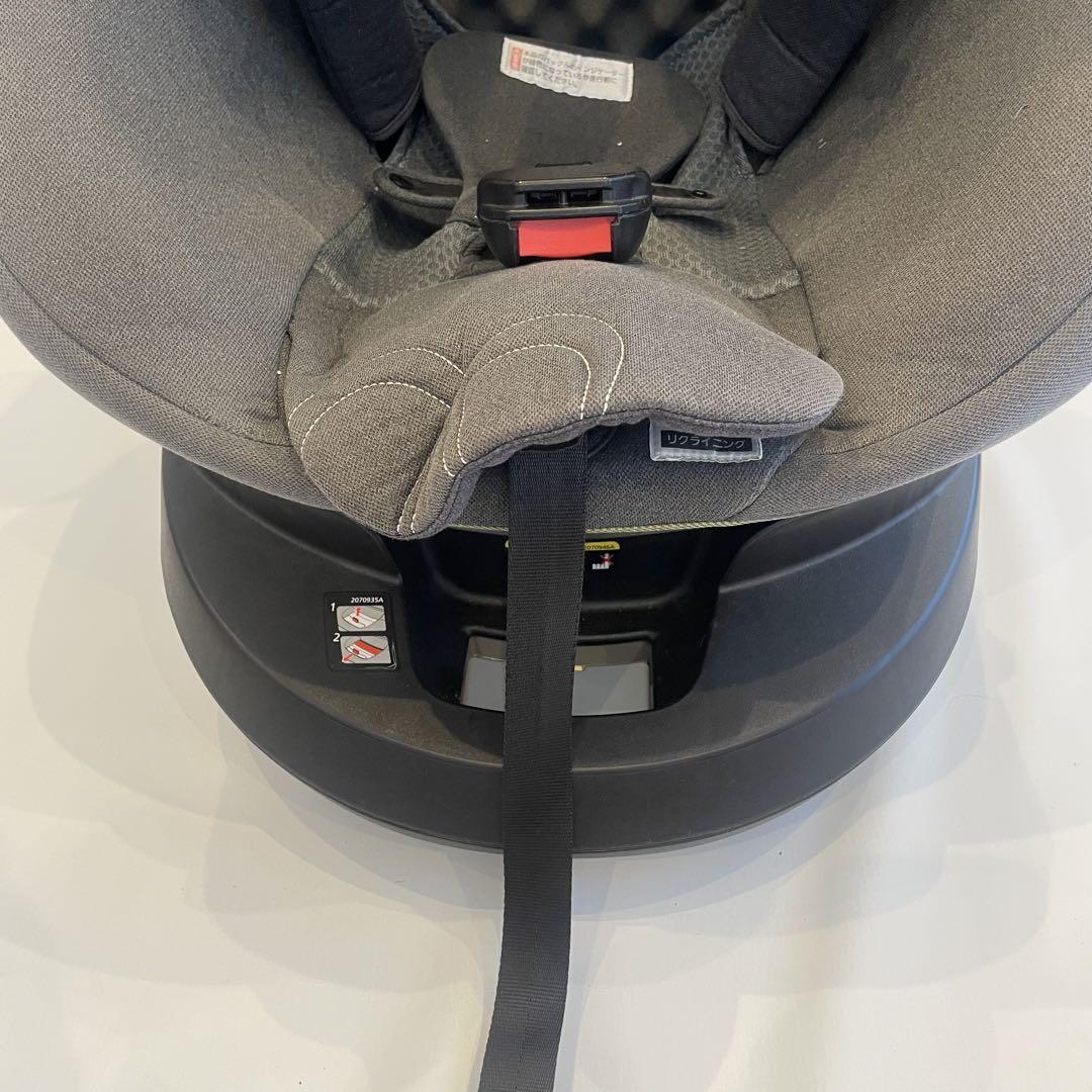 AILEBEBE エールベベ 5i Oui ウィ isofix BF933 レア AILEBEBE エールべべ クルット5 Oui ISOFIX固定 2019年製 グレー