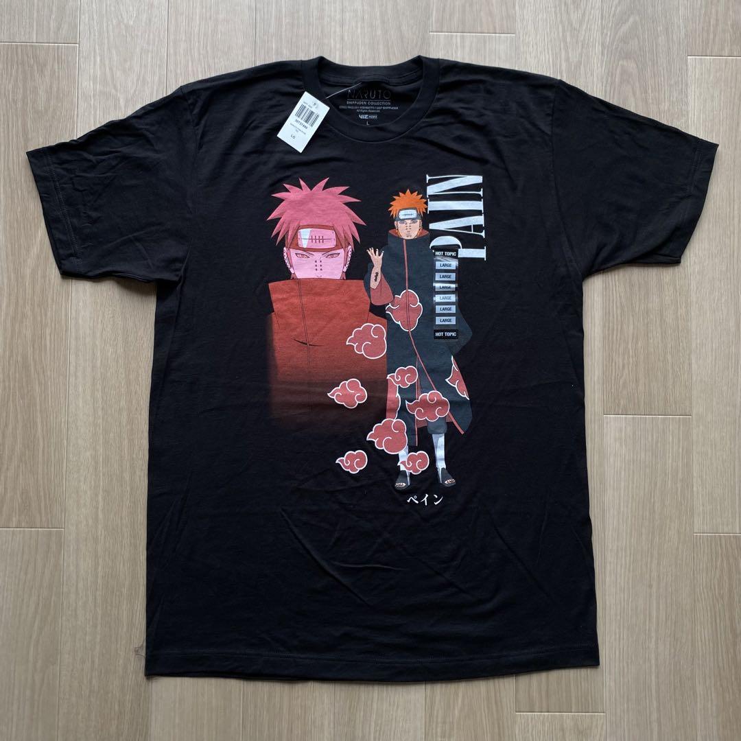 00s 新品 NARUTO ナルト Tシャツ ペイン メンズ L ブラック 00s 新品 NARUTO ナルト Tシャツ ペイン メンズ L ブラック