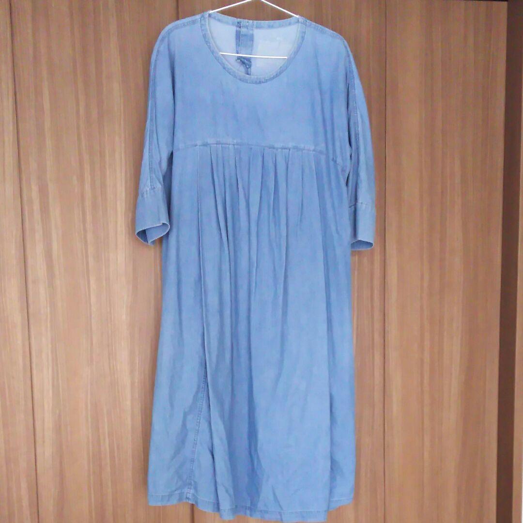 メルカリ 無印マタニティワンピース 授乳可能 ロングワンピース 1 310 中古や未使用のフリマ