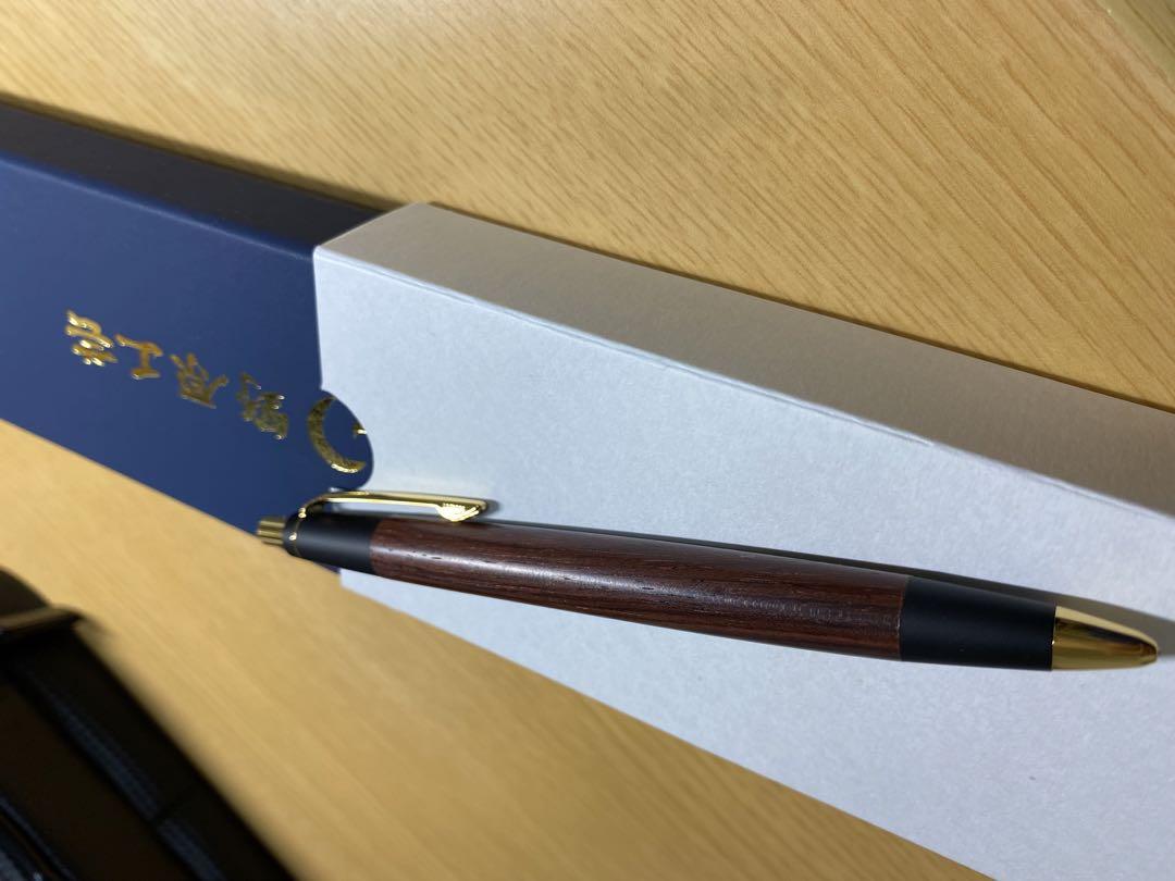野原工芸　紫檀　新型シャーペン　ほぼ新品❗️