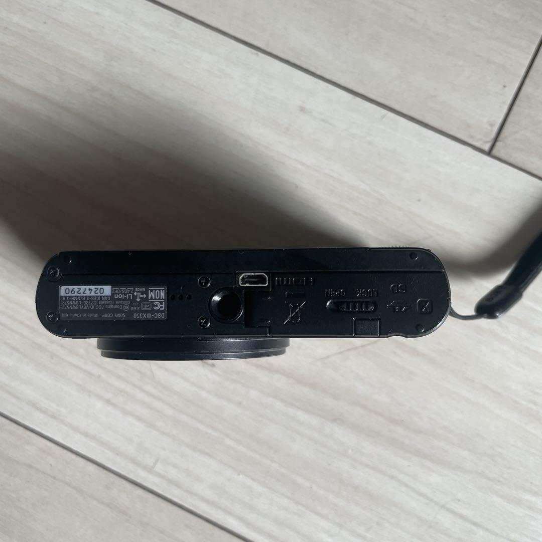 SONY DSC-WX350 ブラック デジカメ コンパクトデジタルカメラ