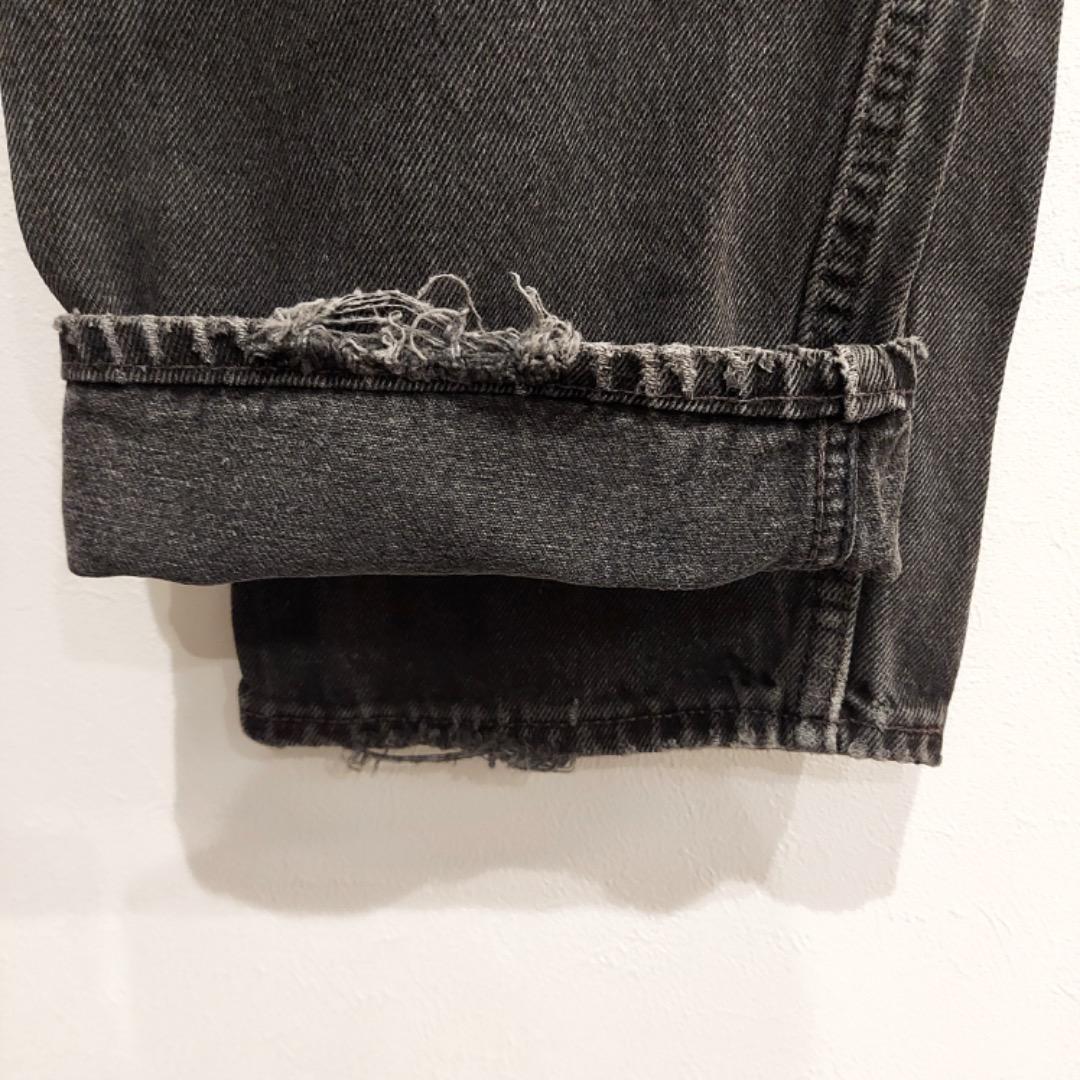 ブラックデニム 黒