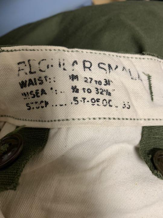 定番人気新品 M-51 US ARMY フィールドパンツ SMALL REGULAR 50s a83hK-m60594027633 格安超特価