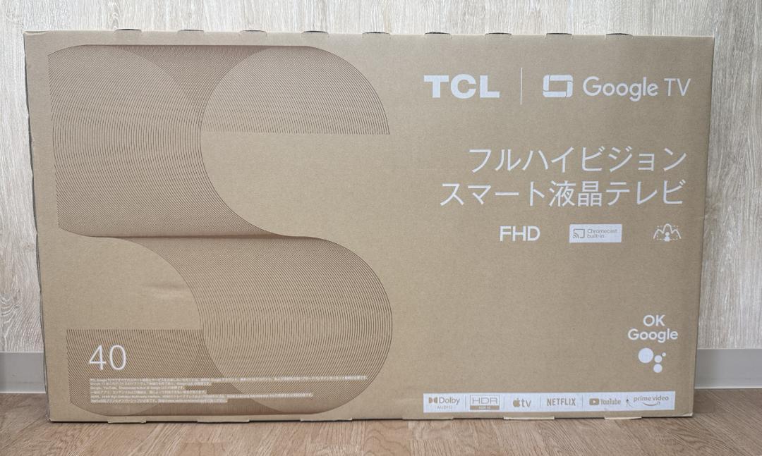 新品未使用未開封】 TCL 40S5400 スマート液晶テレビ ティー
