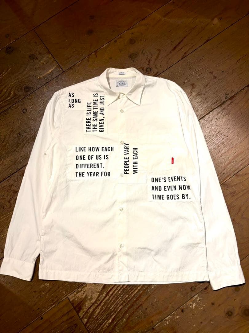 WTAPS FURRIES L/S 11AW ダブルタップス デザイン シャツ
