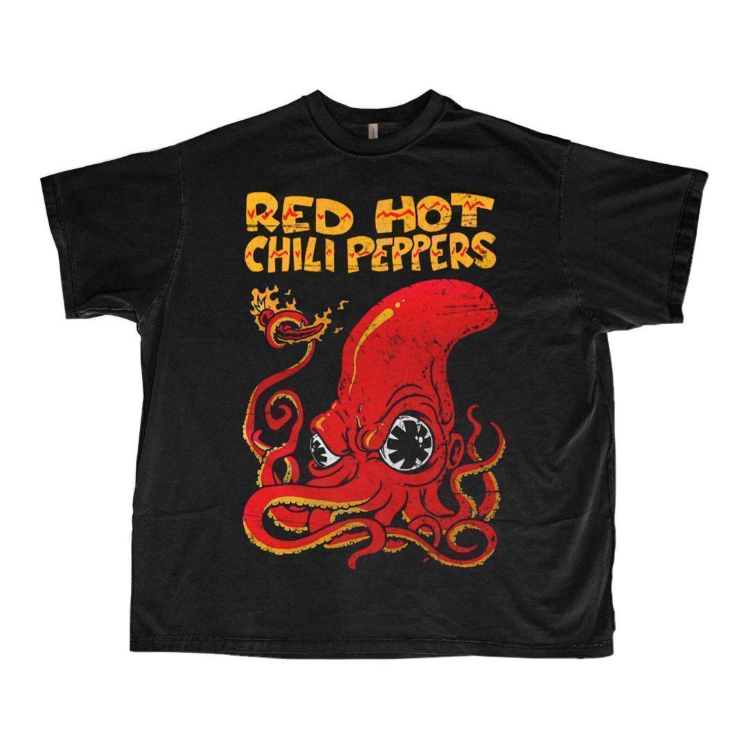 新到着 Tシャツ PEPPERS CHILI HOT RED ブラック メルカリ - レッチリ;,, ミュージシャン