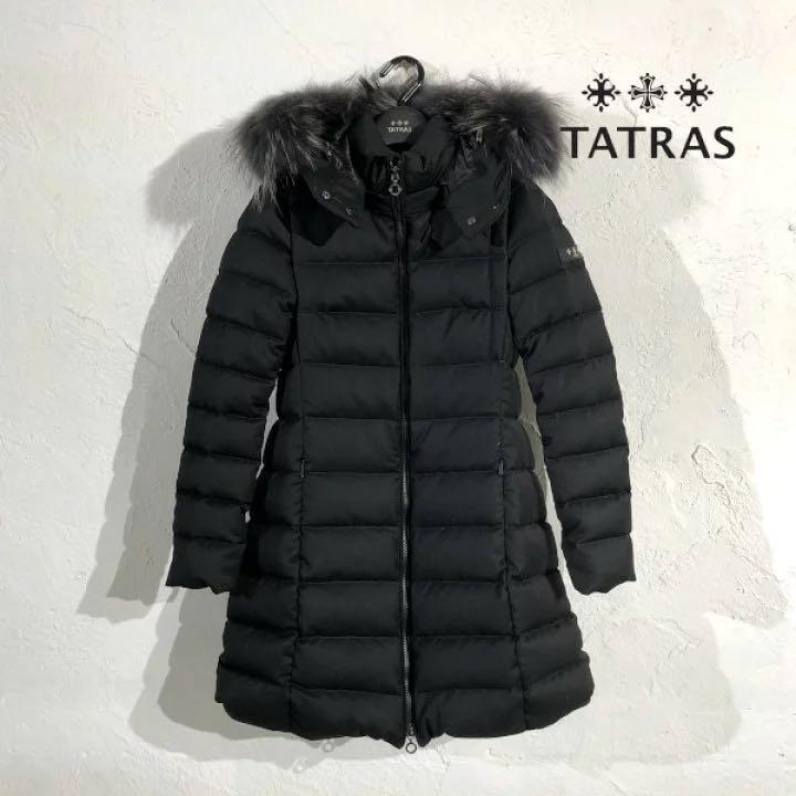 TATRAS タトラス LAVIANA ダウンコート ブラック 02 メーカー在庫限り品 TATRAS タトラス LAVIANA ダウンコート ブラック 02 メーカー在庫限り品