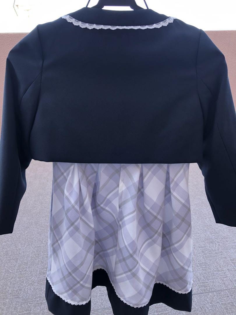 【美品】フォーマル　入学式　卒園式　発表会　結婚式　チュール　女の子　ジャケット
