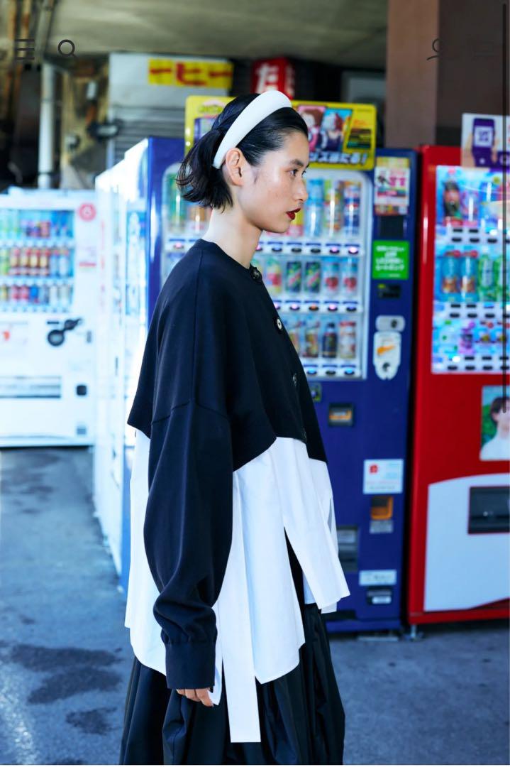 【在庫僅少】 ENFOLD エンフォルド CARDIGAN MICRO-MINI トップス