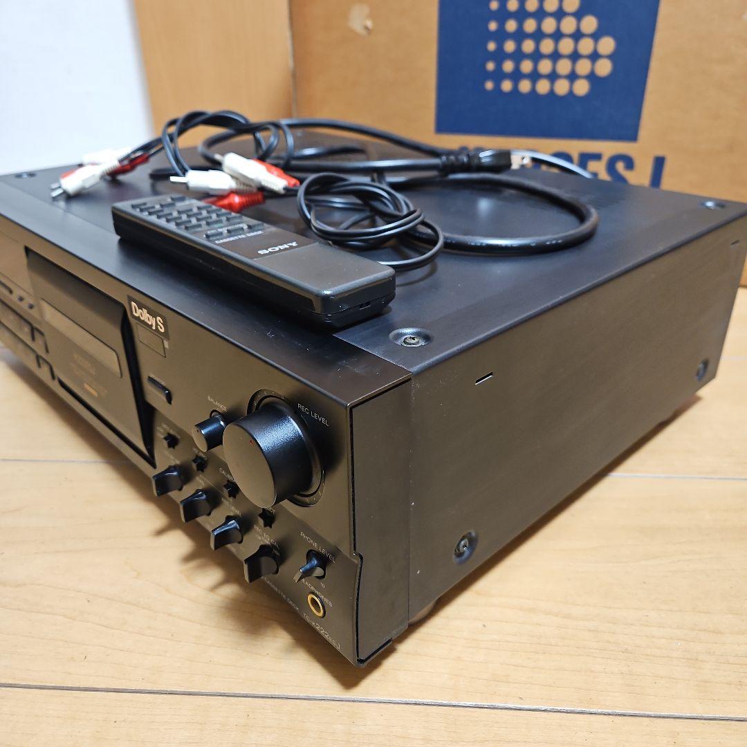SONY TC-K222ESJ ステレオカセットデッキ【動作確認済/ジャンク】