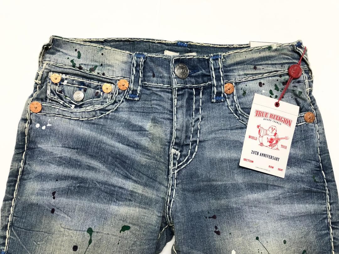 ○★新品未使用　トゥルーレリジョン　ROCCO VINTAGE　30　ブルー系