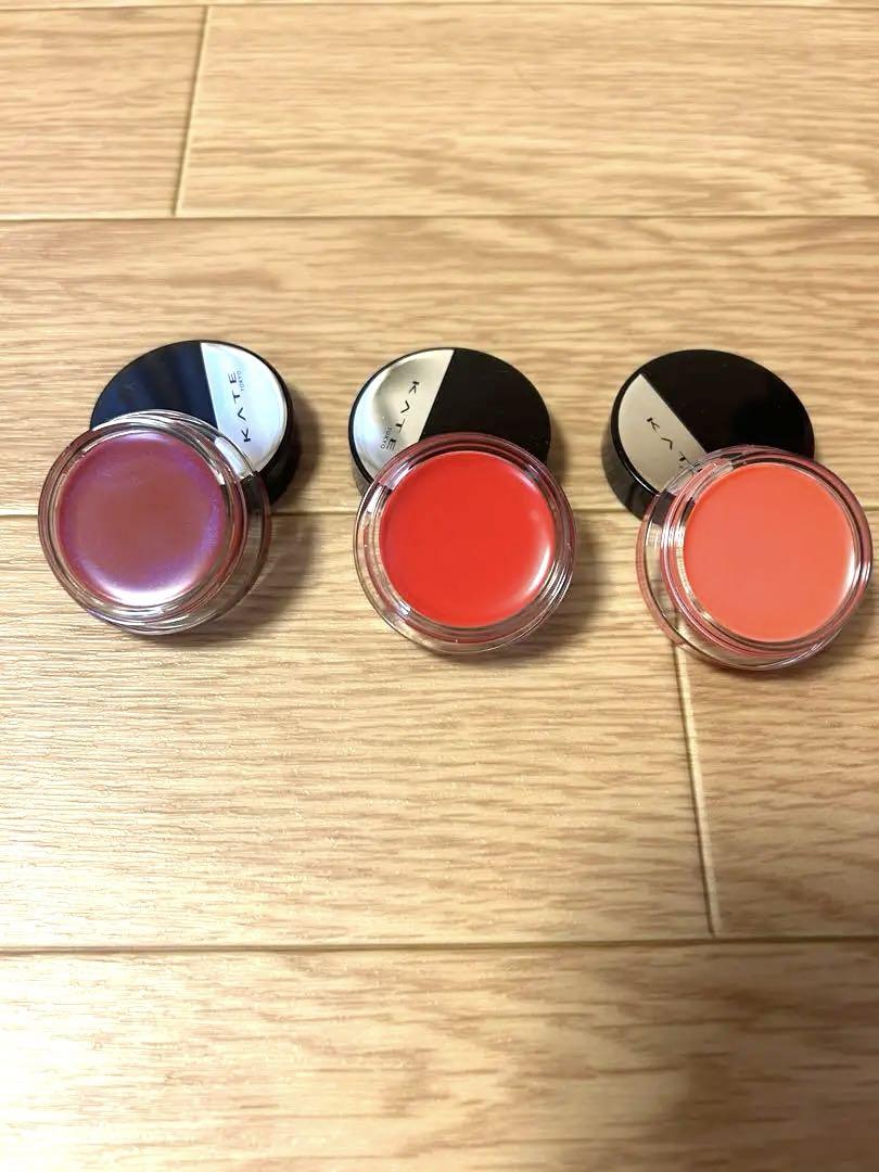 ケイト⭐️限定バーチャルリップバーム3色セット