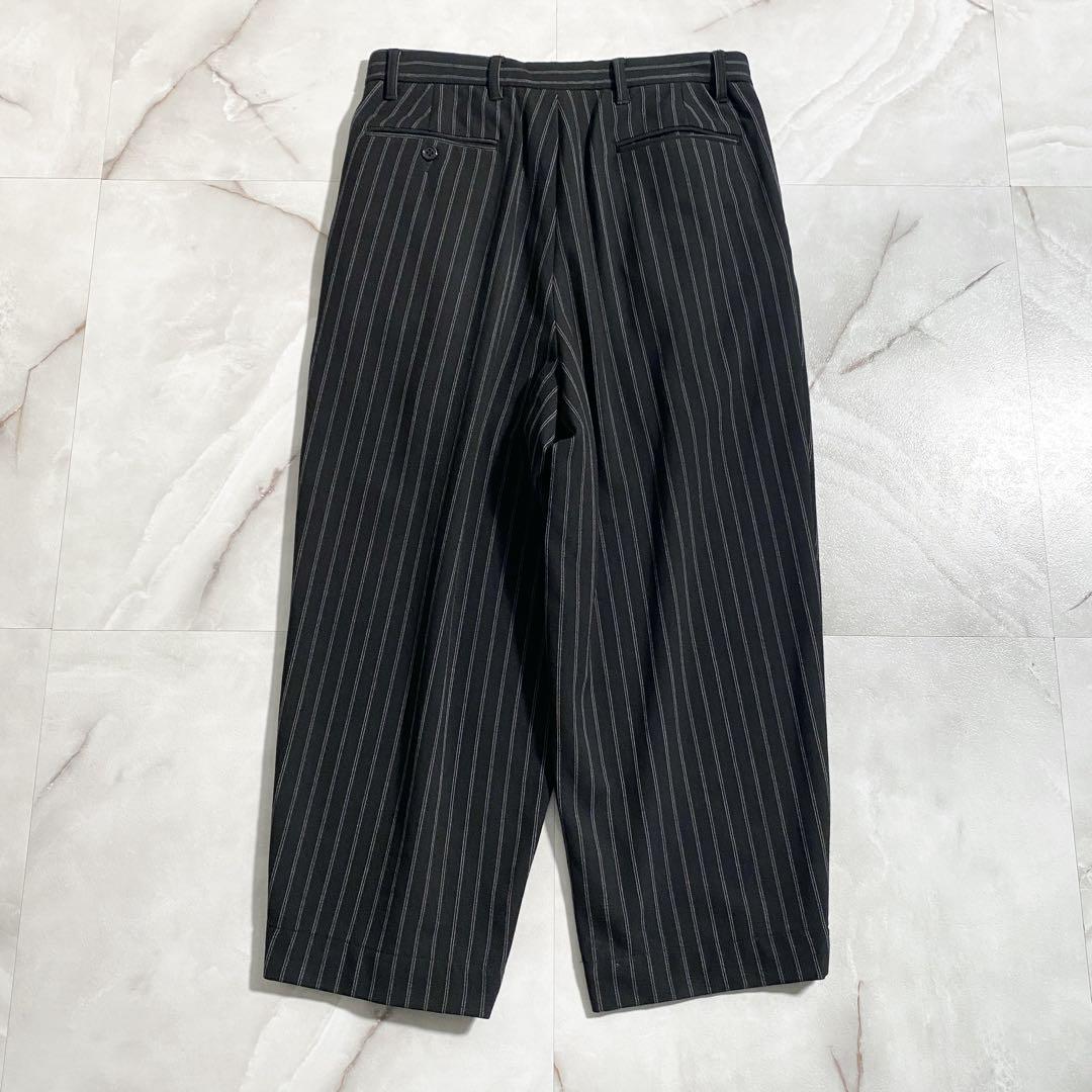 リアル 美品 A16669 スーパーノヴァ 黒M ワイドスラックス マルチタック パンツ