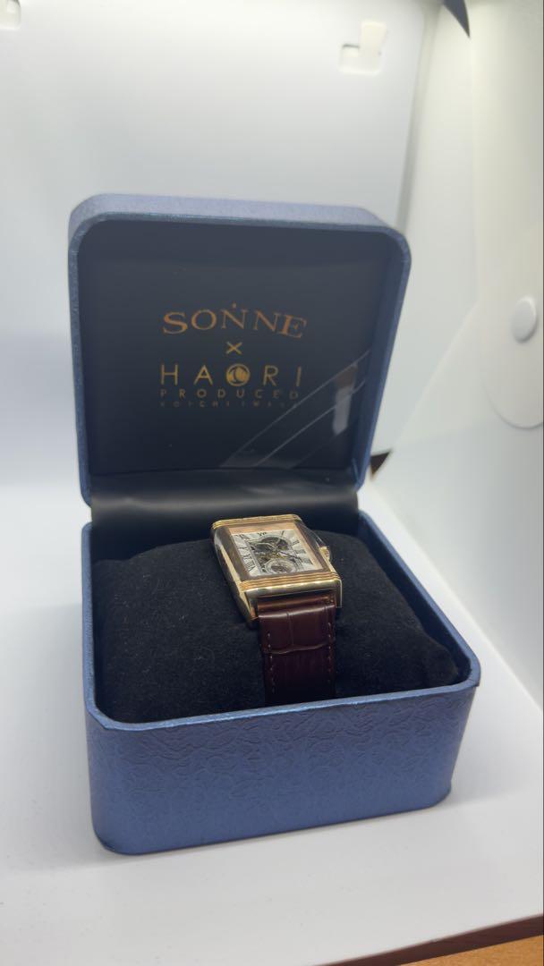 ほぼ未使用 手巻き HAORI SONNE 裏スケ ゾンネ ハオリ 稼働品