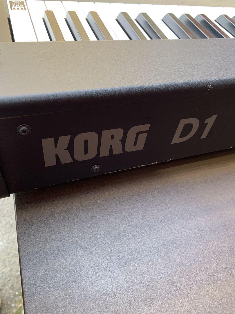 KORG D1 電子ピアノ ブラック RH3 2022年製
