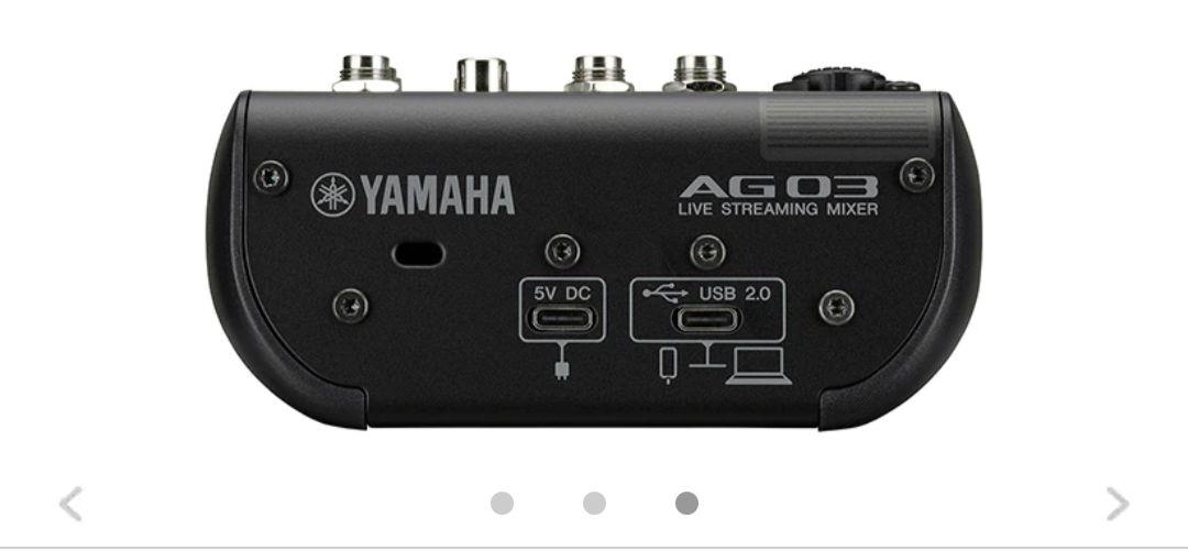 YAMAHA AG03 ライブストリーミングミキサー