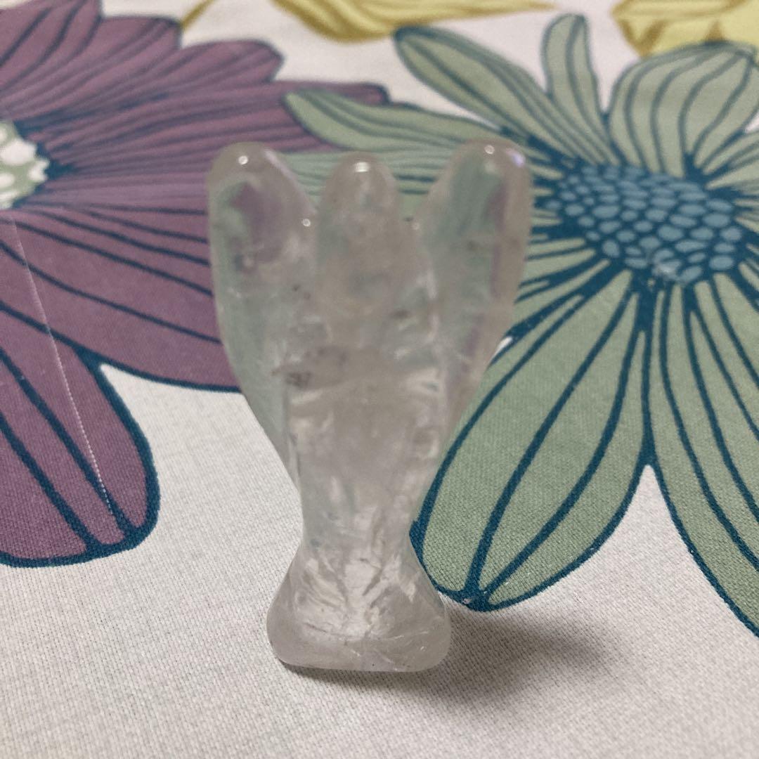 ブラジル　バイーア州レムリアン水晶　エンジェル