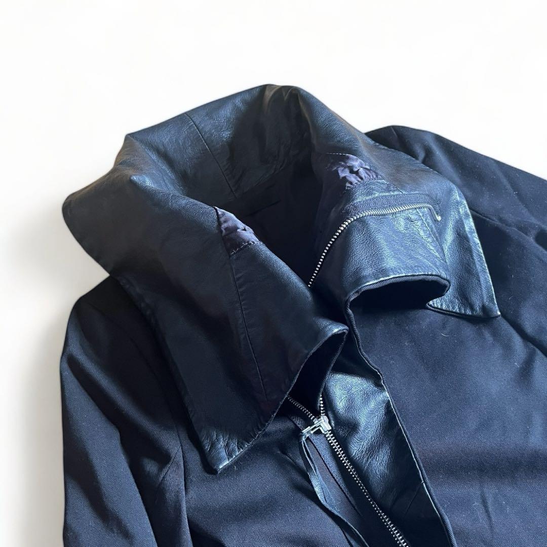 ジャケット・アウター 00s ekam sheepskin leather jacket
