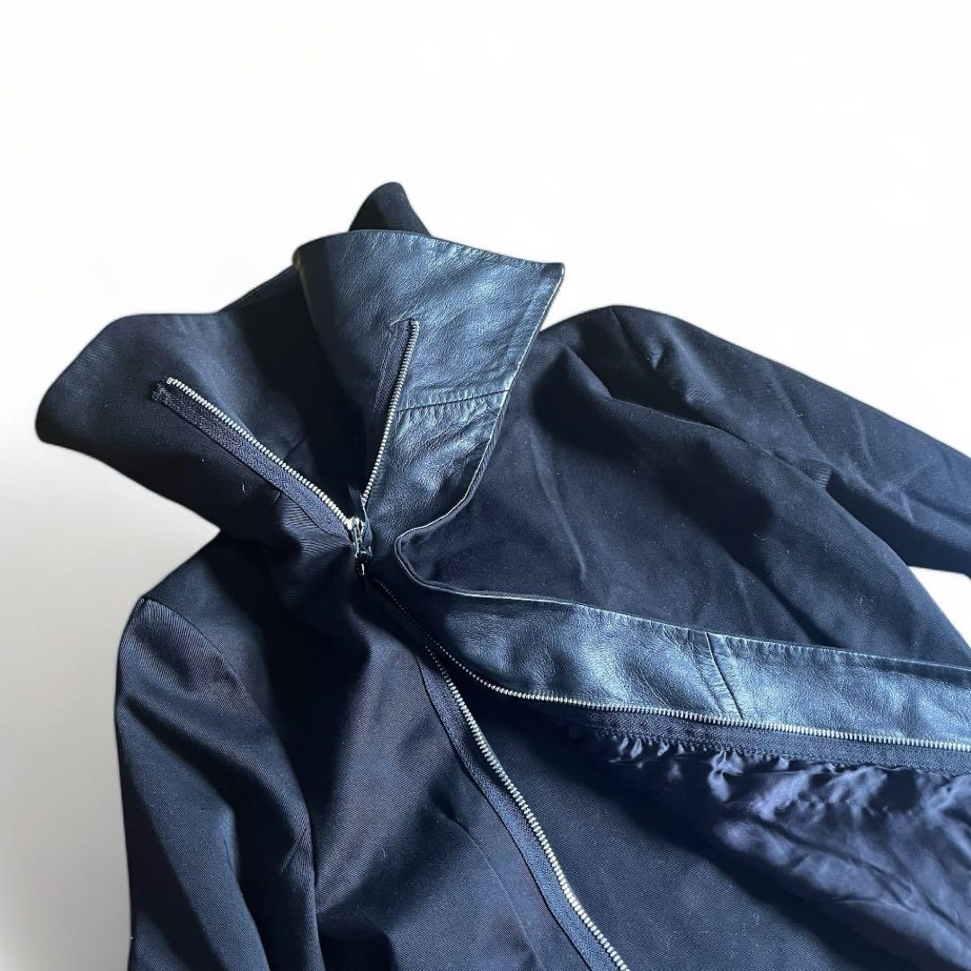 ジャケット・アウター 00s ekam sheepskin leather jacket