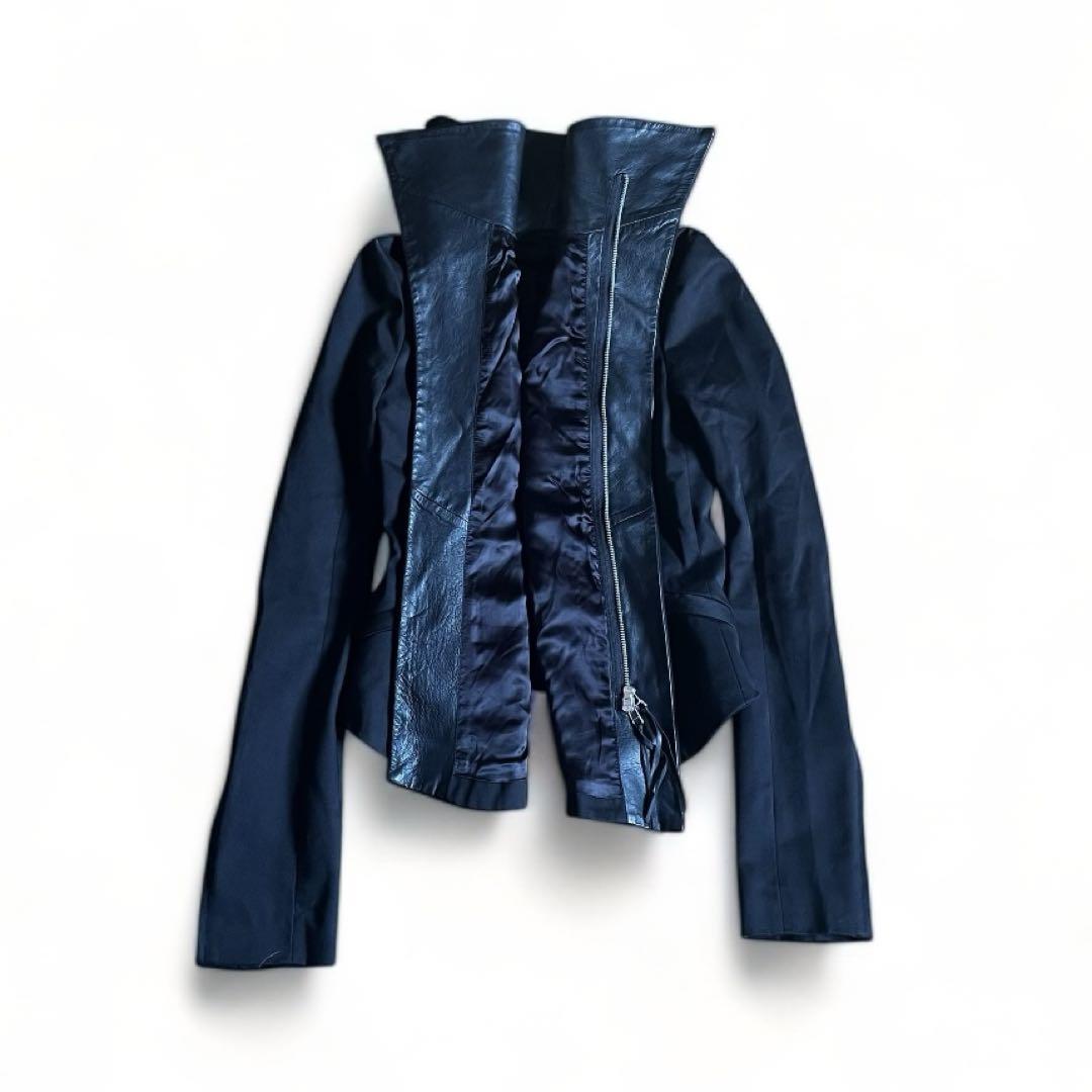 ジャケット・アウター 00s ekam sheepskin leather jacket