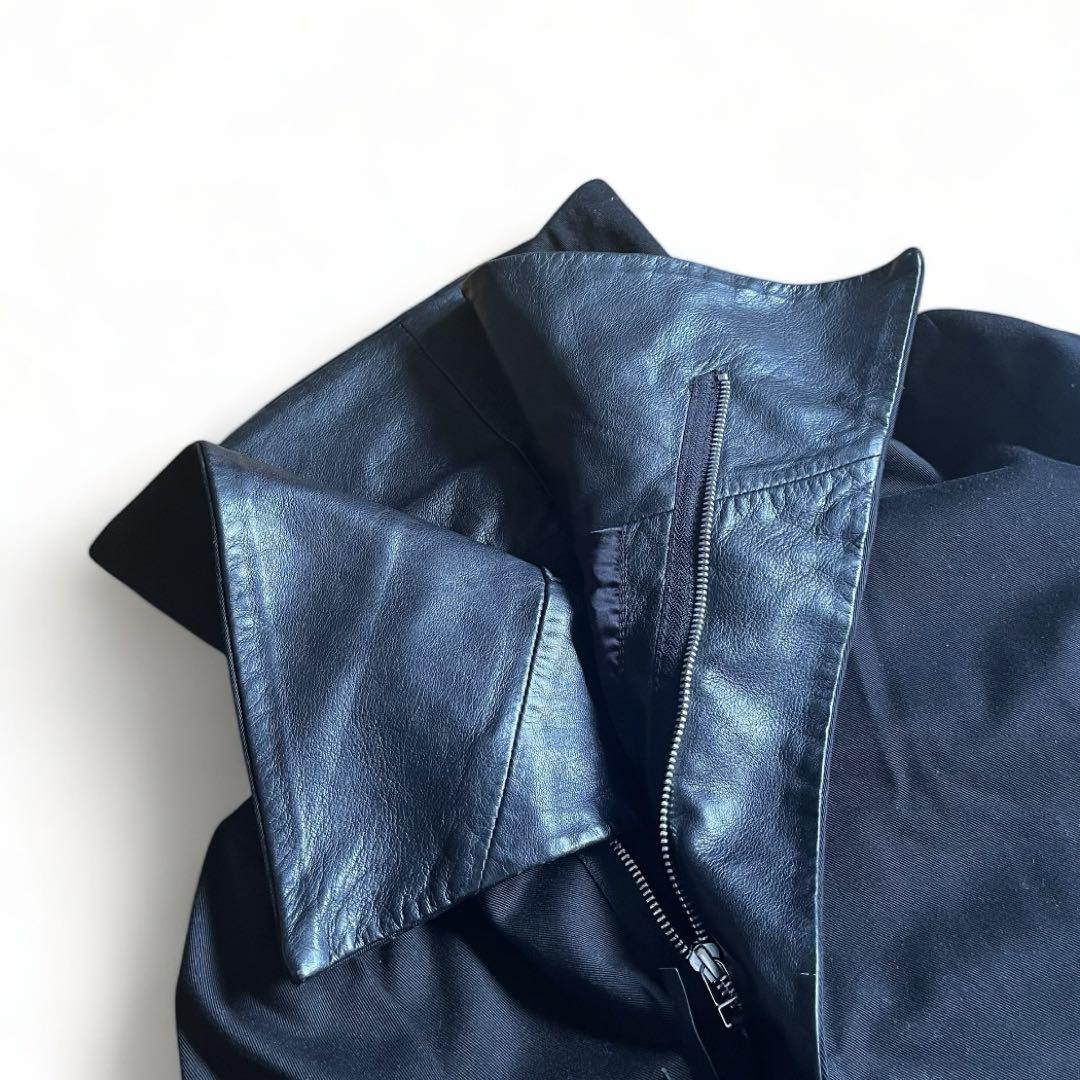 ジャケット・アウター 00s ekam sheepskin leather jacket