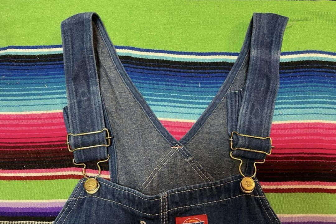 ⑨90s USA製 DICKIES オーバーオール デニム