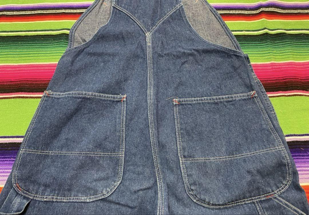 ⑨90s USA製 DICKIES オーバーオール デニム