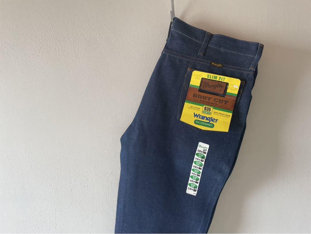 DEAD◎USA製 80s Wrangler ブーツカットジーンズ 38×30◎パンツ