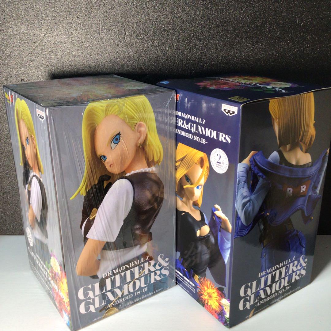 未開封 ドラゴンボール glitter&glamorous 人造人間18号2体