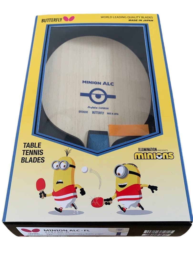 ミニオン ALC 卓球ラケット 初版 84g