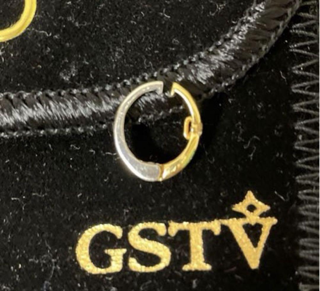 GSTV ピアリング　ダイヤモンド　リバーシブル