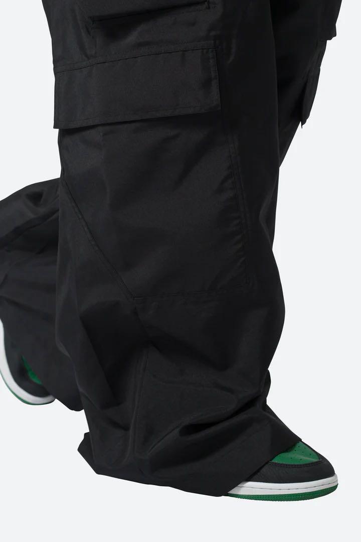 MNML】RAVE DOUBLE CARGO PANTS BLACK XS メンズ