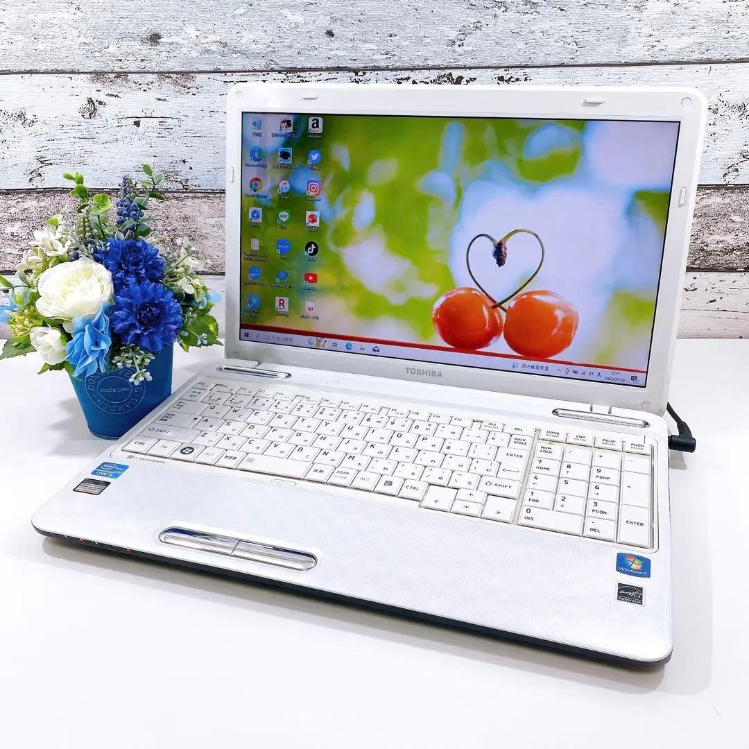 売却 原品限り✨人気の白いノートパソコン❤高性能Core i5✨メモリ8GB