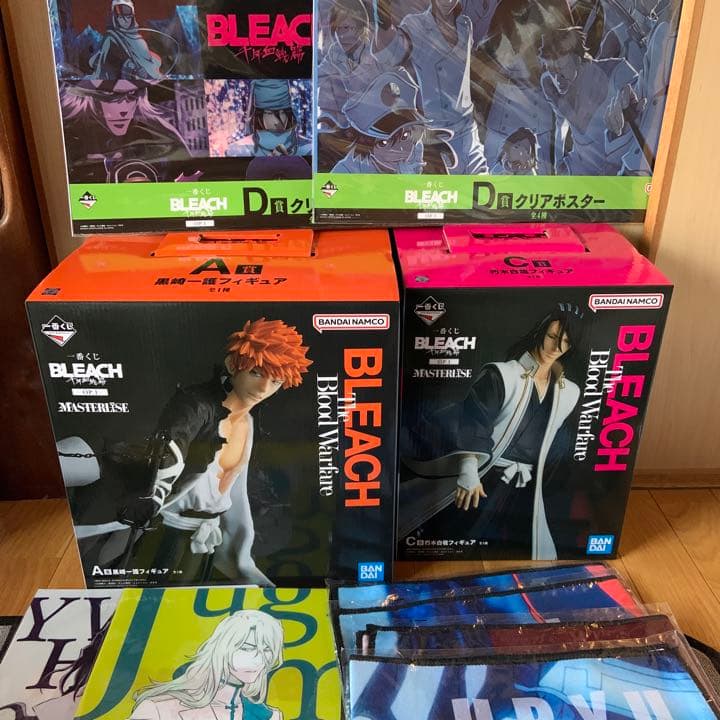 全商品オープニング価格! ブリーチ一番くじ 黒崎一護フィギュア 朽木