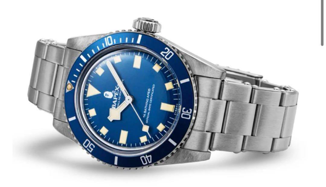 A BATHING APE CLASSIC TYPE 1 BAPEX ブルー