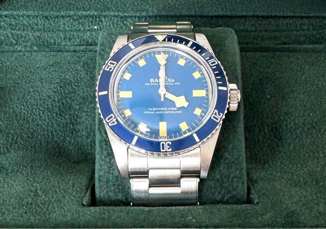 A BATHING APE CLASSIC TYPE 1 BAPEX ブルー