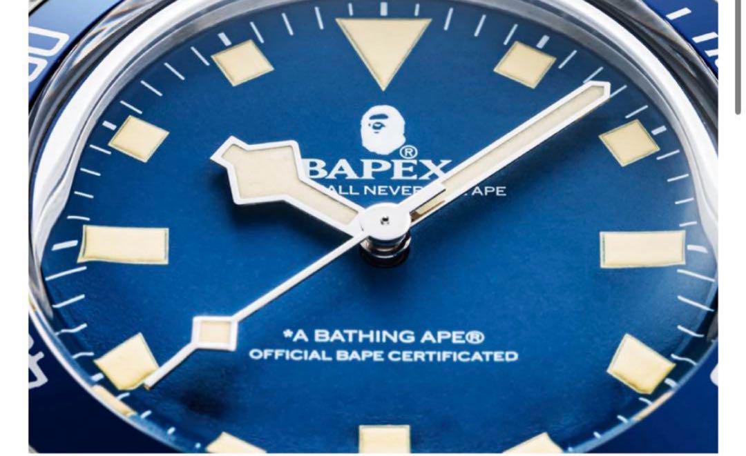 A BATHING APE CLASSIC TYPE 1 BAPEX ブルー
