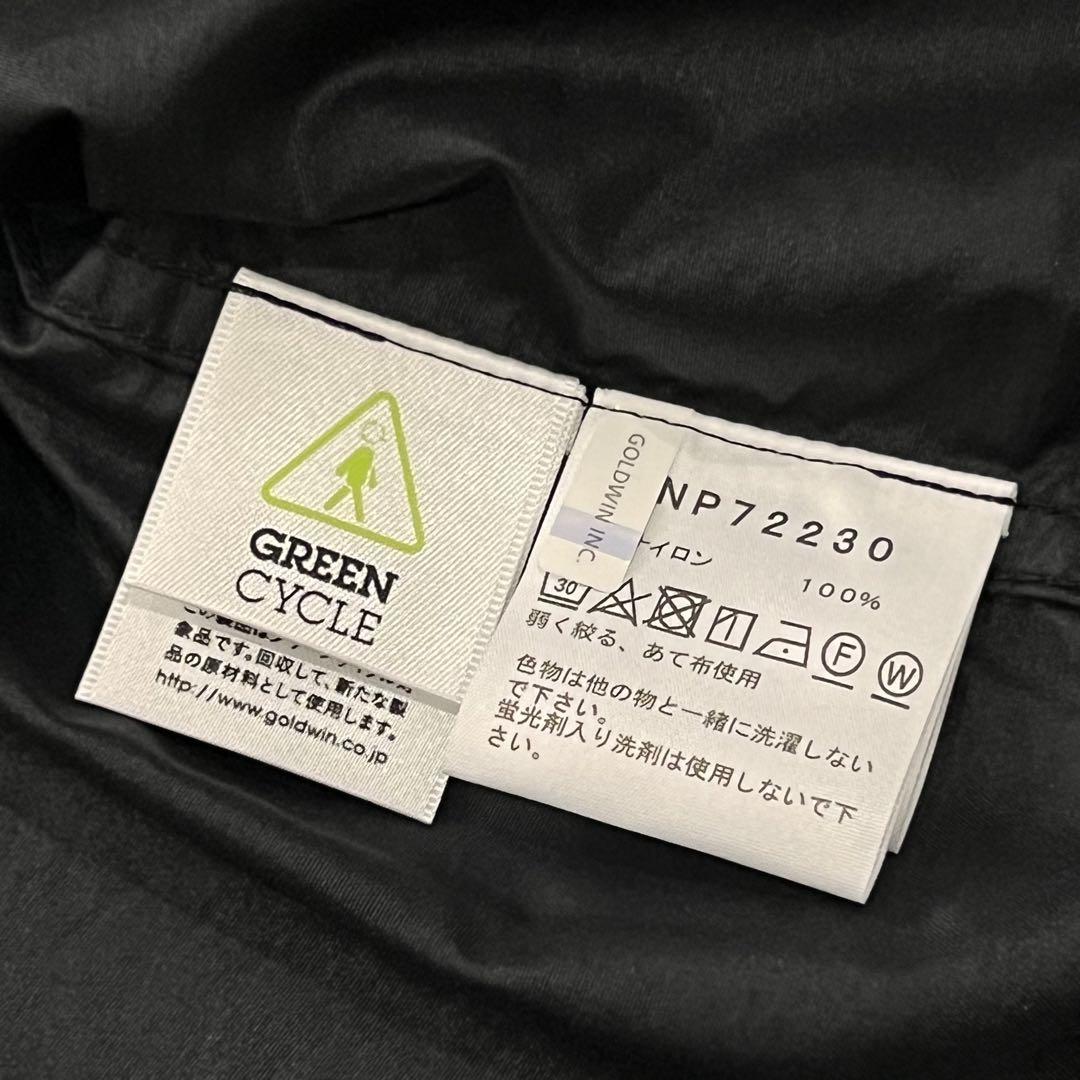 新品 ノースフェイス NP72230 コンパクトジャケット K/ブラック XL